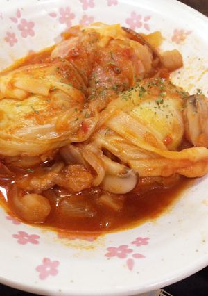 眼鏡さんの!トマト煮込みロールキャベツ-レシピのメイン写真