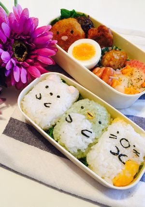 キャラ弁 すみっこぐらし-レシピのメイン写真