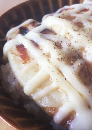 笹かま蒲焼きチーズ丼-レシピのメイン写真