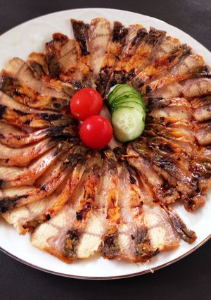 うなぎの蒲焼で☆しゃぶしゃぶ-レシピのメイン写真