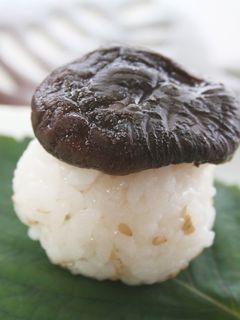 乾(干し)しいたけのてまり寿司-レシピのメイン写真