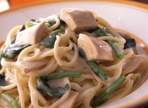 ほうれん草のシーチキンクリームパスタ-レシピのメイン写真