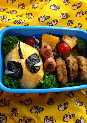 ☆キャラ弁☆仮面ライダーゴースト！-レシピのメイン写真