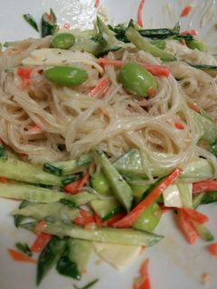枝豆とチーズの春雨サラダ☆-レシピのメイン写真