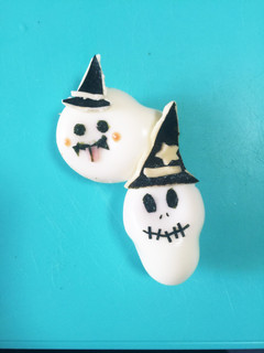 ♫玉子でハロウィンオバケ♫-レシピのメイン写真