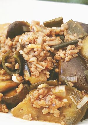 【昆布屋レシピ】だしがら昆布入り麻婆茄子-レシピのメイン写真