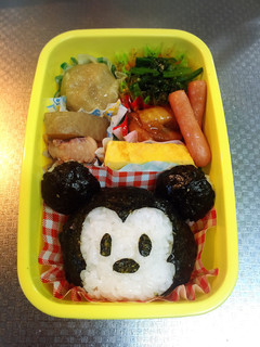 ツムツムのミッキーおにぎり弁当♪-レシピのメイン写真