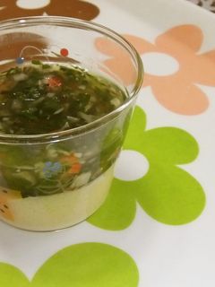 離乳食後期~:あんかけ茶わん蒸し-レシピのメイン写真