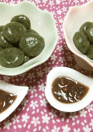 春の彼岸●よもぎ団子●-レシピのメイン写真