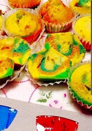 3D眼鏡で飛出る？ハロウィンカップケーキ-レシピのメイン写真