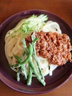 <生姜肉味噌>ジャージャーうどん-レシピのメイン写真