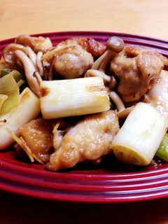 お酢でふっくら!鶏ももネギ炒め☆-レシピのメイン写真