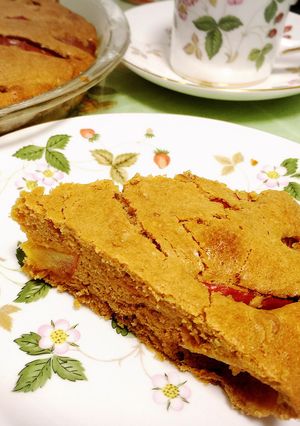 ヘルシー♪サクサクりんごケーキ♪アップル-レシピのメイン写真
