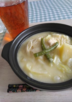 ホワイト・シチュー・そうめん-レシピのメイン写真