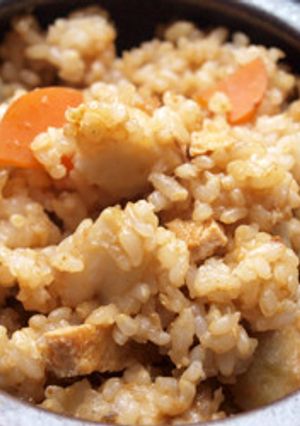 里芋の炊き込みご飯[アトピー・マクロビ]-レシピのメイン写真