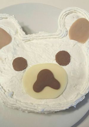 牛乳パック型で☆簡単コリラックマケーキ☆-レシピのメイン写真