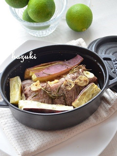 豚とさつまいもの香草ポットロースト-レシピのメイン写真