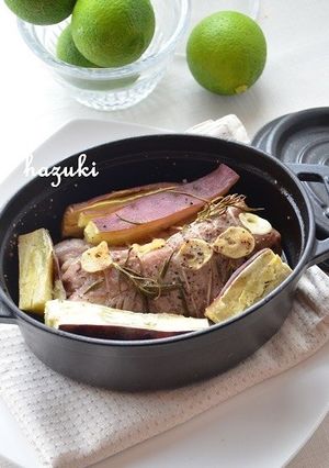 豚とさつまいもの香草ポットロースト-レシピのメイン写真
