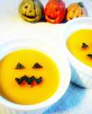 マクロビかぼちゃプリン♡ハロウィン