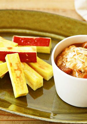 さつまいもスティックとボンカレーディップ-レシピのメイン写真