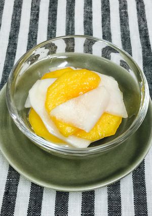 柿 と かぶ の 甘酢漬け-レシピのメイン写真