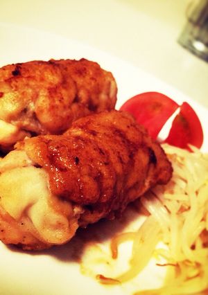 余った餃子がササミに巻かれてご馳走に!-レシピのメイン写真
