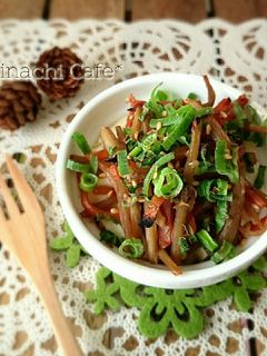 きんぴらごぼうのココットカマン-レシピのメイン写真