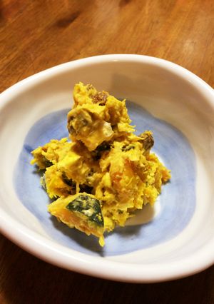 レンジでお手軽☆かぼちゃサラダ-レシピのメイン写真