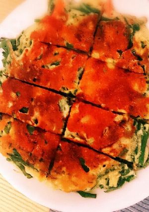 ホットケーキミックスで作るチヂミ-レシピのメイン写真