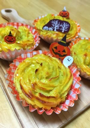 ハロウィン♡スイートポテト-レシピのメイン写真