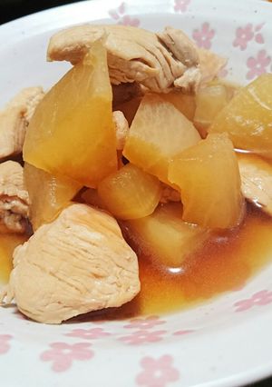 鳥むね肉と大根の煮物-レシピのメイン写真