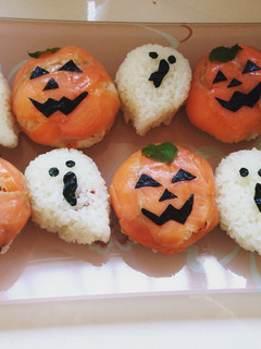 ハロウィン★ジャックオランタン寿司-レシピのメイン写真
