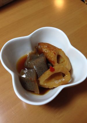 ちくわとこんにゃくのピリ辛煮-レシピのメイン写真