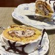 栗とナッツのロールケーキ