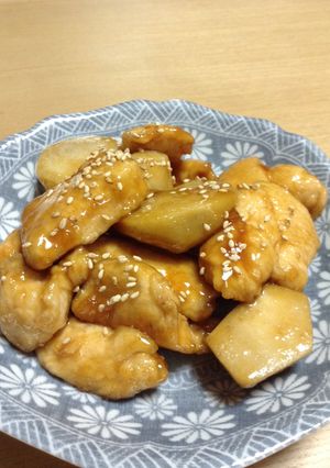 てりっ！うまっ！鶏胸肉と里芋の甘辛炒め-レシピのメイン写真