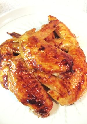 鳥の手羽先の照り焼き-レシピのメイン写真
