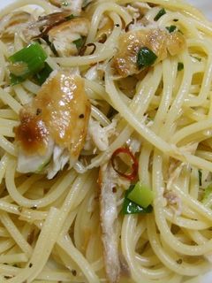 塩焼き鯖でパスタ-レシピのメイン写真