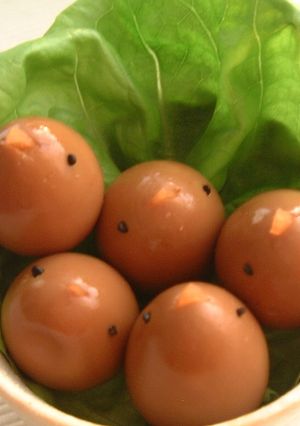 ♪黒いぴよたま♪　★ソース味★-レシピのメイン写真