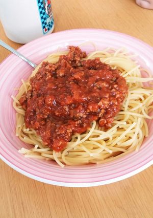 時短ミートソーススパゲッティ-レシピのメイン写真