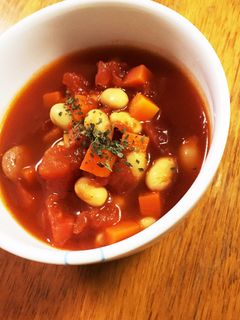 【トマト缶】トマトスープ♡-レシピのメイン写真
