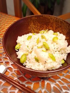 枝豆で♡おいしい豆ごはん-レシピのメイン写真