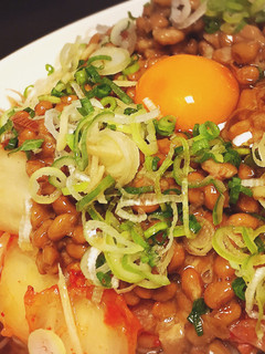 モテたい人のための納豆キムチそうめん!-レシピのメイン写真