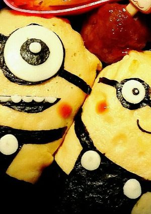 ミニオン ミニオンズのキャラ弁-レシピのメイン写真