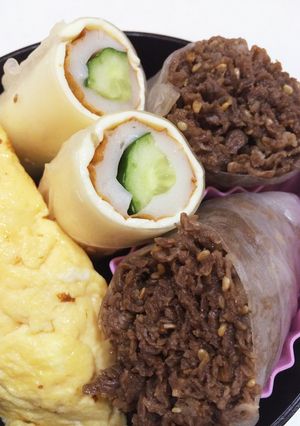 ご馳走牛肉の甘辛煮＊お弁当に生春巻きにも-レシピのメイン写真