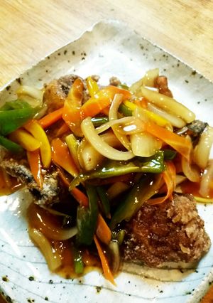 サバの竜田揚げ甘酢あん-レシピのメイン写真