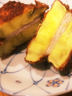 簡単!ホクホク♫さつまいもと豚肉のカツ-レシピのメイン写真