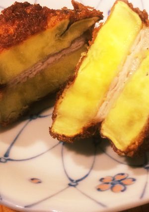 簡単！ホクホク♫さつまいもと豚肉のカツ-レシピのメイン写真