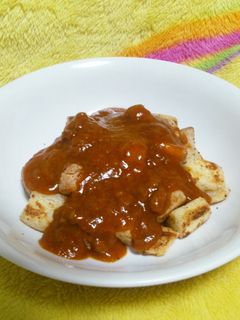 コロコロチーズトースト&ミートソース-レシピのメイン写真