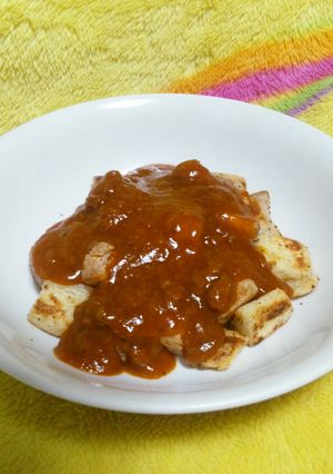 コロコロチーズトースト&ミートソース-レシピのメイン写真