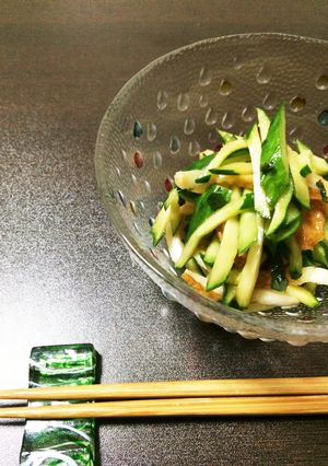 きゅうりとちくわのさっぱりサラダ-レシピのメイン写真